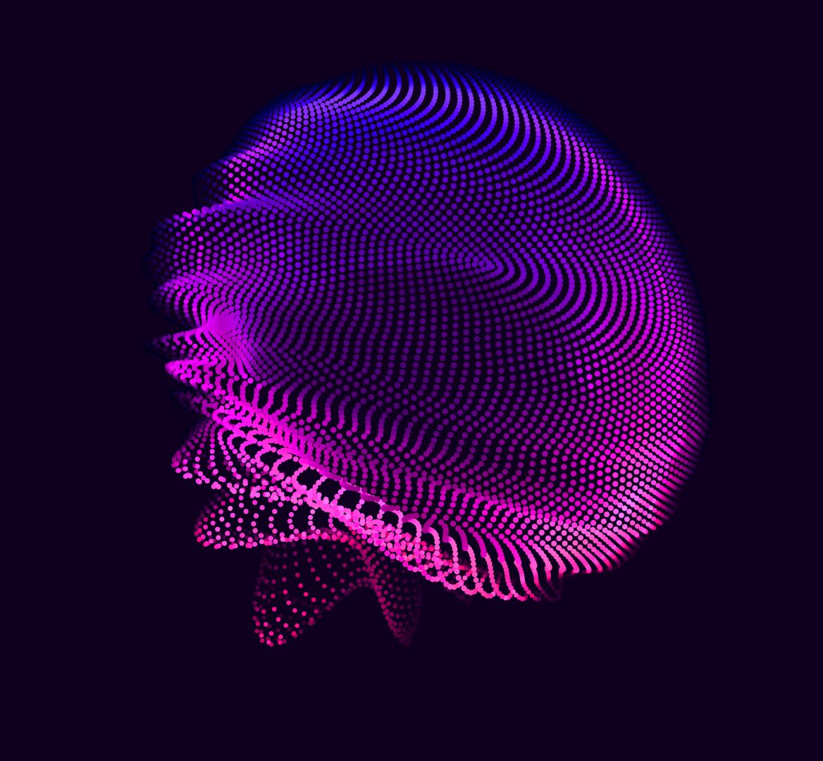 Abstract cicle waves